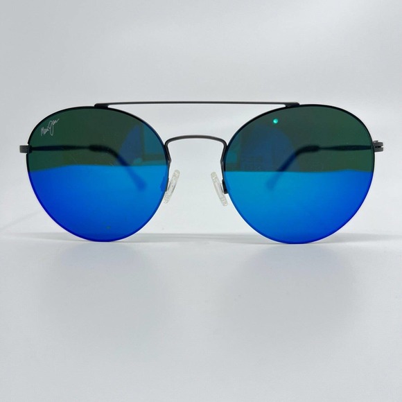 Maui Jim Other - MAUI JIM PELES HAIR MJ-814-02S Japan Gray Aviator Sunglasses Frame 53-21 H8517